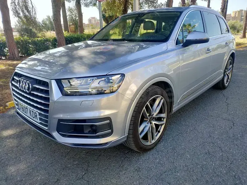 Usado Audi Q7 272 CV (200 kW) 2017 Gris / plata SUV