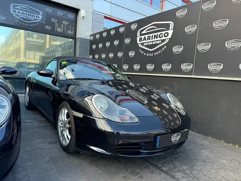 Usado Porsche Boxster S 260 CV (191 kW) 2003 Negro Descapotable