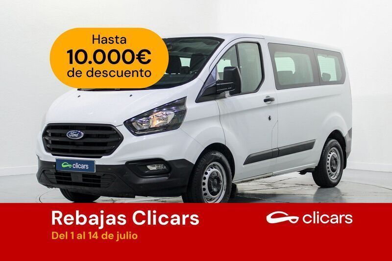 Blanco Usado 2019 Ford Transit Custom Ambiente Familiar | 24.990 € - Imagen 1/4
