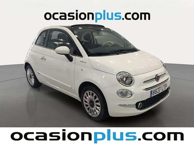Usado Fiat 500C Dolcevita 71 CV (52 kW) 2021 Blanco Descapotable