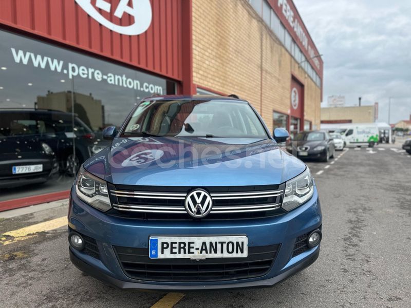 Używany VW Tiguan 140 KM (102 kW) 2014 Niebieski SUV