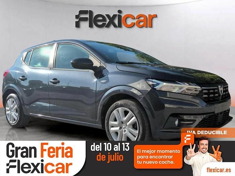 Gris Usado 2022 Dacia Sandero Comfort Utilitario | 12.490 € (Precio justo) - Imagen 1/2