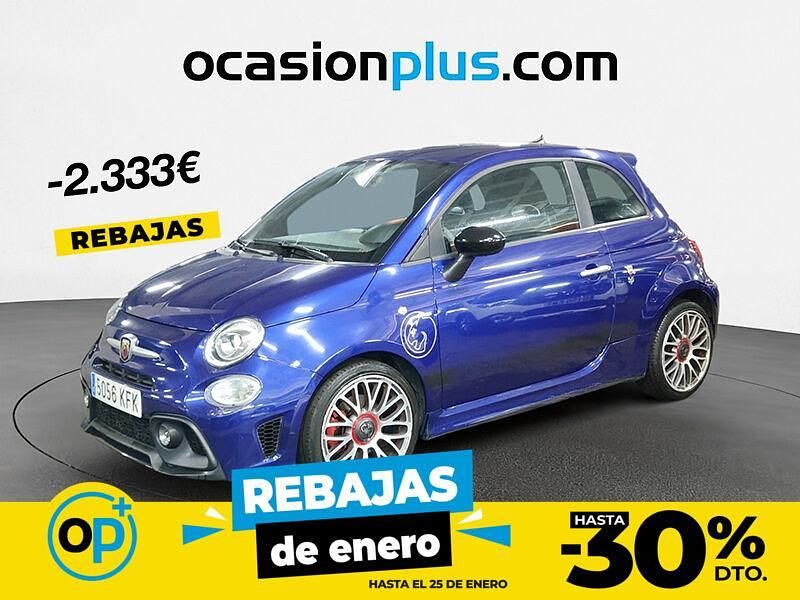 Azul Usado 2017 Abarth 500 Utilitario | 12.900 € (Un poco caro) - Imagen 1/4