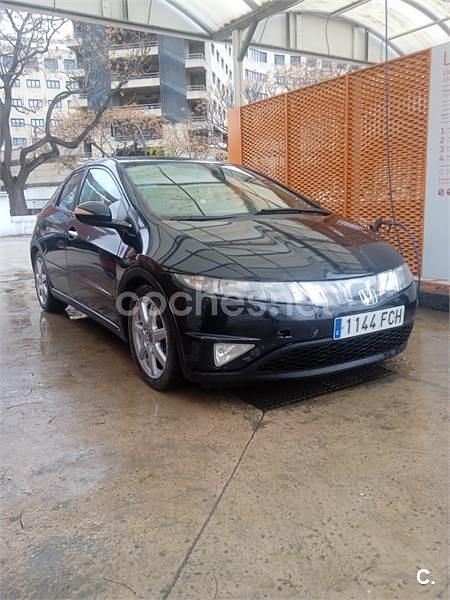 Usado Honda Civic Sport 140 CV (102 kW) 2006 Negro Berlina