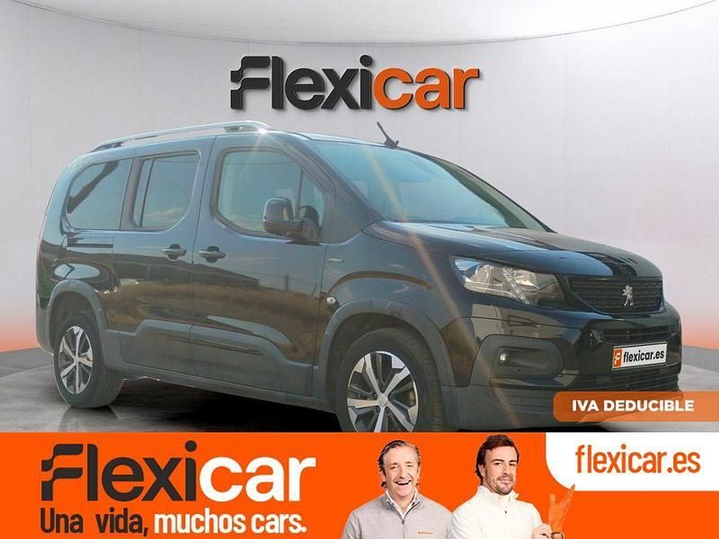 Usado Peugeot Rifter GT-line 130 CV (95 kW) 2020 Negro Monovolumen