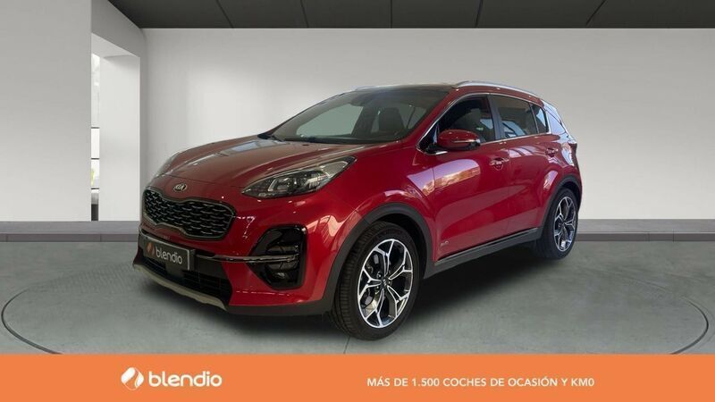 Rojo Usado 2021 Kia Sportage GT-Line SUV | 24.990 € (Precio justo) - Imagen 1/4