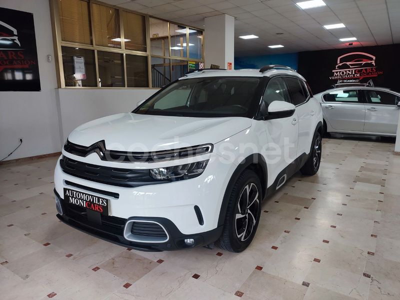 Blanco Usado 2021 Citroën C5 Aircross Feel SUV | 17.900 € (Precio justo) - Imagen 1/4