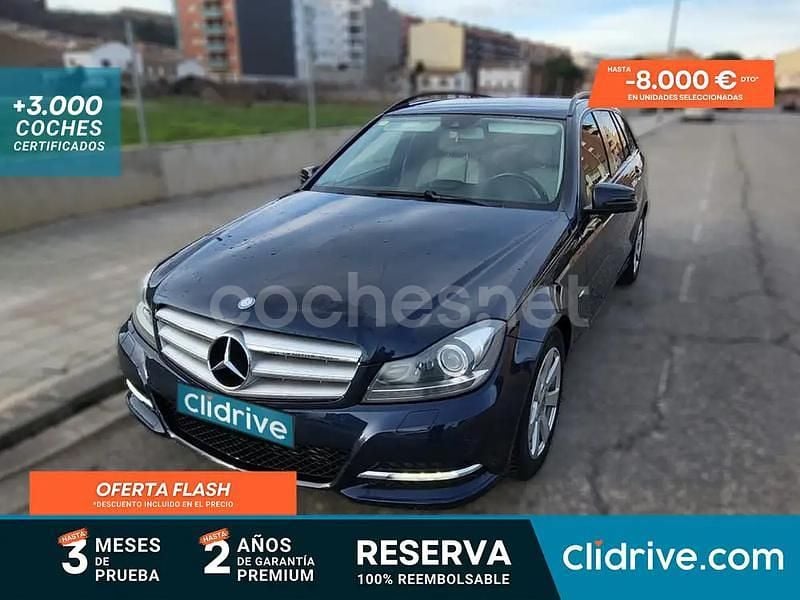 Azul Usado 2012 Mercedes C250 Familiar | 8990 € - Imagen 1/3
