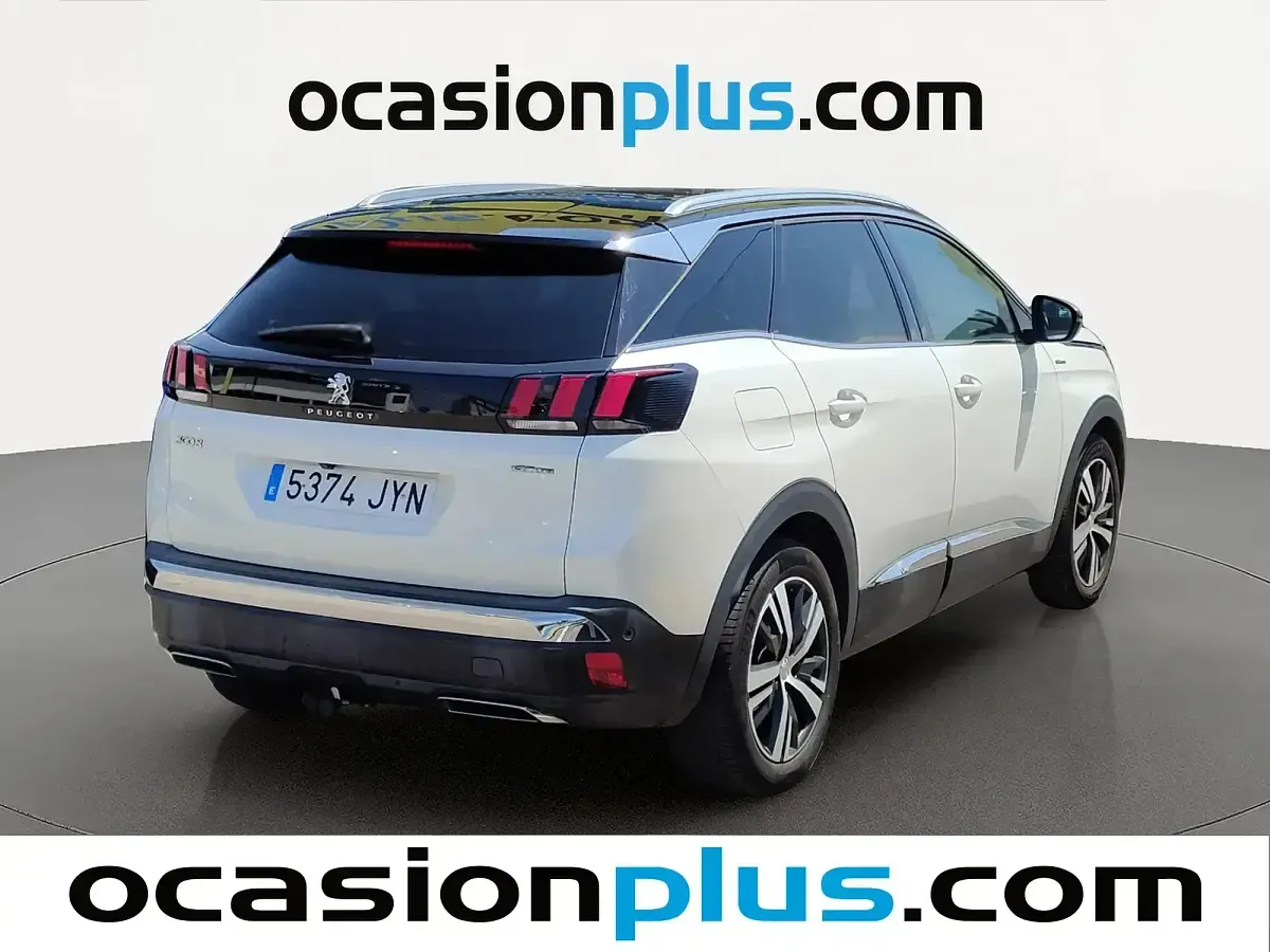 Usado Peugeot 3008 GT-line 165 CV (121 kW) 2017 Blanco SUV