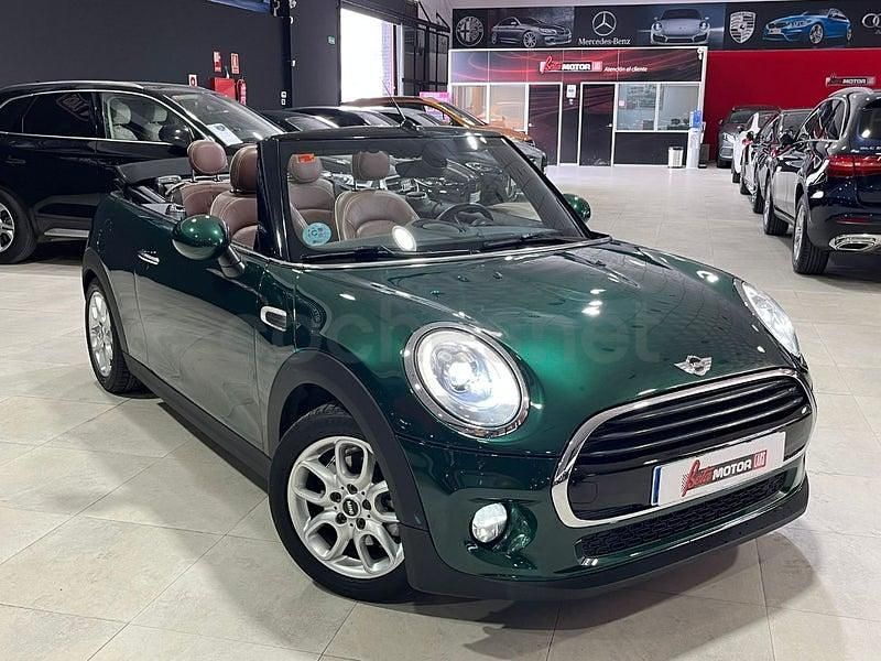 Usado Mini Cooper Cabriolet 136 CV (100 kW) 2017 Verde Descapotable
