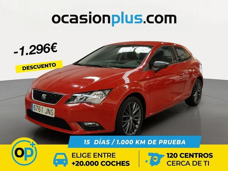 Rojo Usado 2016 Seat Leon CONNECT Utilitario | 9954 € (Buen precio) - Imagen 1/4