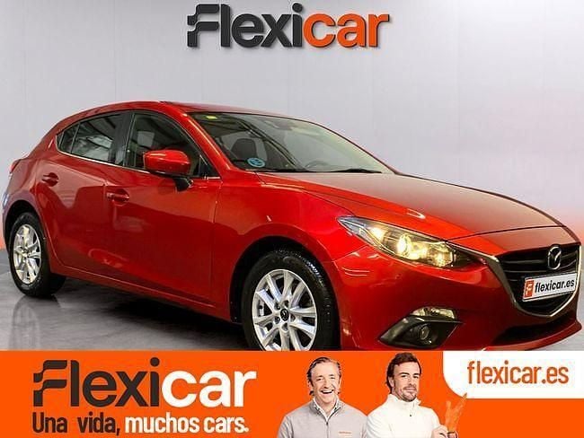 Rojo Usado 2016 Mazda 3 Style Berlina | 14.490 € (Precio justo) - Imagen 1/4