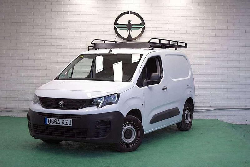 Blanco Usado 2019 Peugeot Partner Premium Monovolumen | 14.370 € - Imagen 1/4