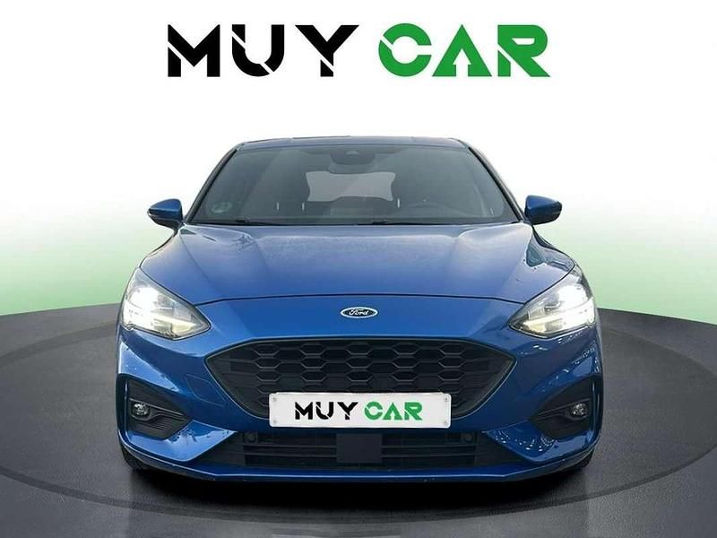 Usado Ford Focus ST-Line 125 CV (91 kW) 2019 Azul Utilitario