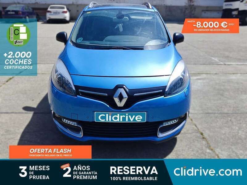 Azul Usado 2016 Renault Scénic III Bose Edition Monovolumen | 10.890 € (Precio justo) - Imagen 1/3