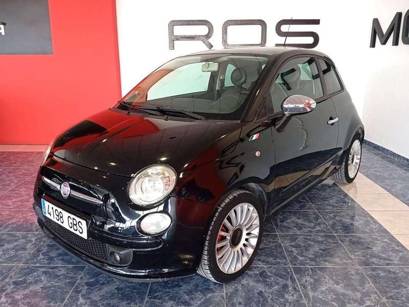 Usado Fiat 500 Sport 101 CV (74 kW) 2008 Negro Utilitario