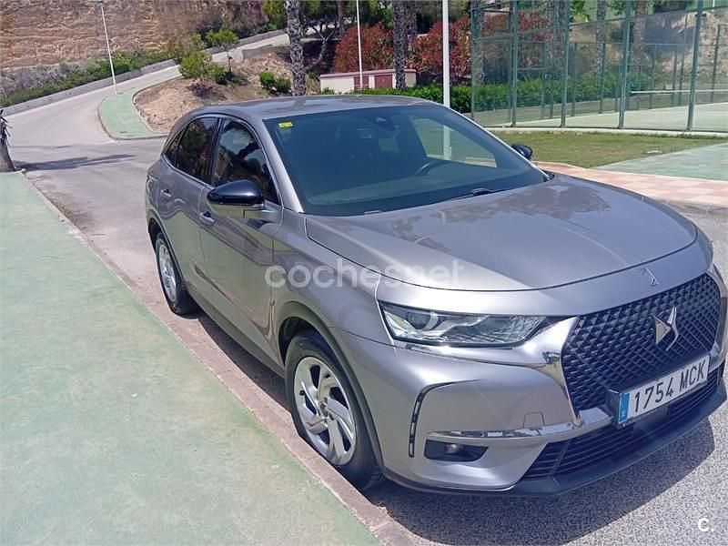 Usado DS Automobiles DS7 Crossback Grand Chic 180 CV (132 kW) 2019 Gris / plata SUV