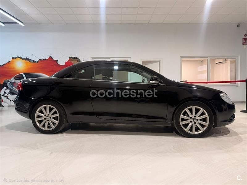 Usado VW Eos 150 CV (110 kW) 2006 Negro Descapotable