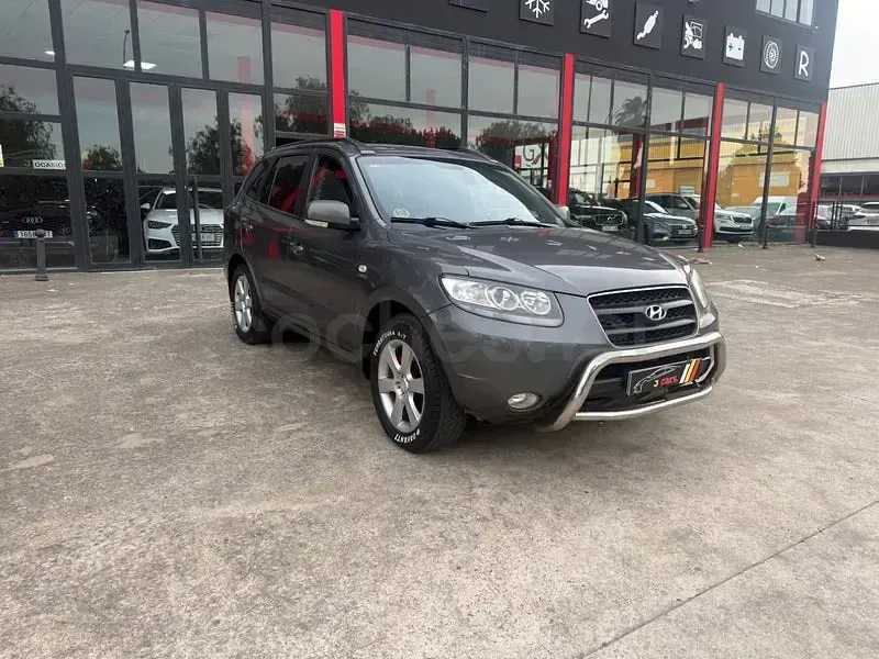 Usado Hyundai Santa Fe Style 155 CV (114 kW) 2010 Gris / plata SUV