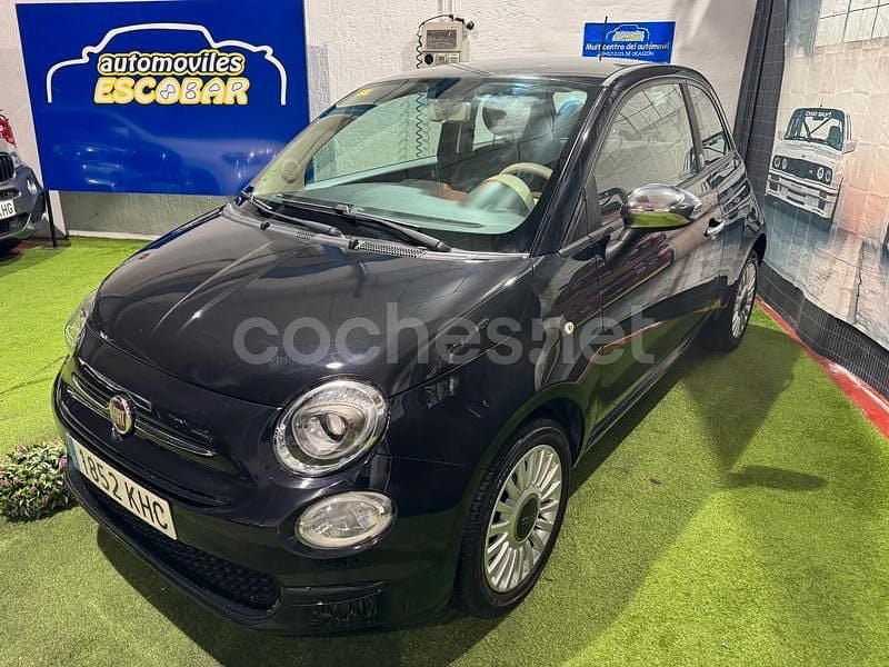 Negro Usado 2018 Fiat 500 Lounge Berlina | 7990 € (Buen precio) - Imagen 1/4