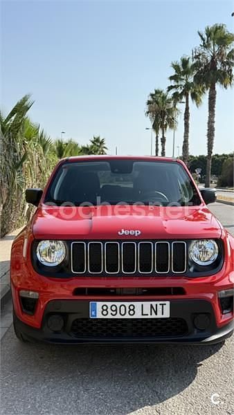 Rojo Usado 2021 Jeep Renegade Sport SUV | 18.900 € (Precio justo) - Imagen 1/4
