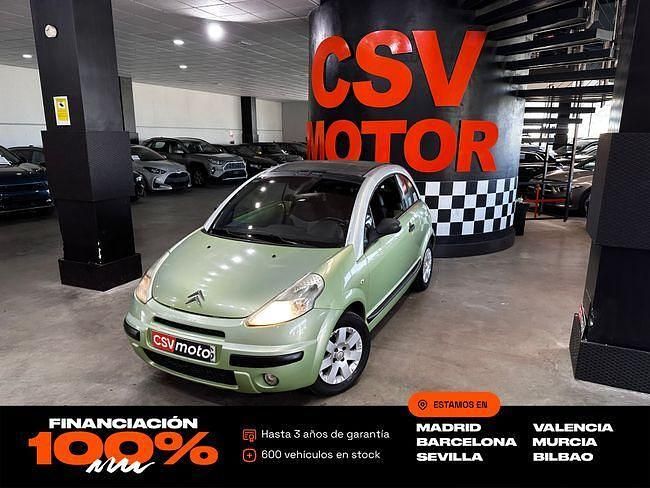 Usado Citroën C3 68 CV (50 kW) 2006 Verde Utilitario