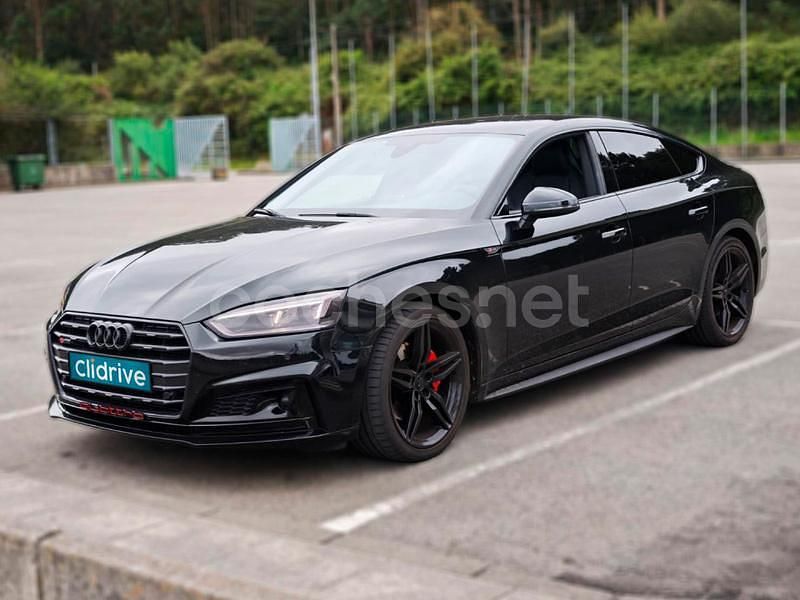 Usado Audi A5 Sportback Ambiente 218 CV (160 kW) 2017 Negro Utilitario