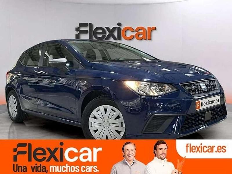 Usado Seat Ibiza Reference 75 HP (55 kW) 2019 Azul Citadino