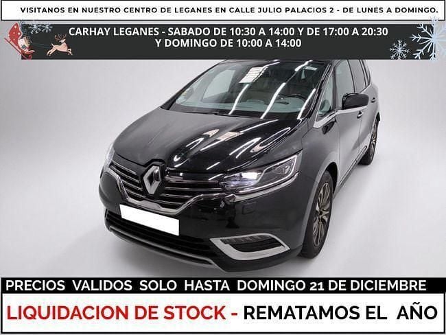 Negro Usado 2019 Renault Espace Initiale Paris Monovolumen | 21.490 € (Precio justo) - Imagen 1/4