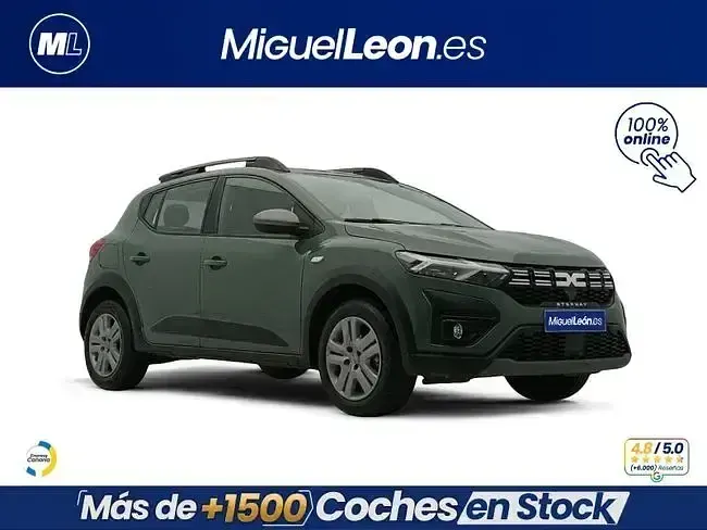 Usado Dacia Sandero Expression 91 CV (66 kW) 2023 Verde Berlina