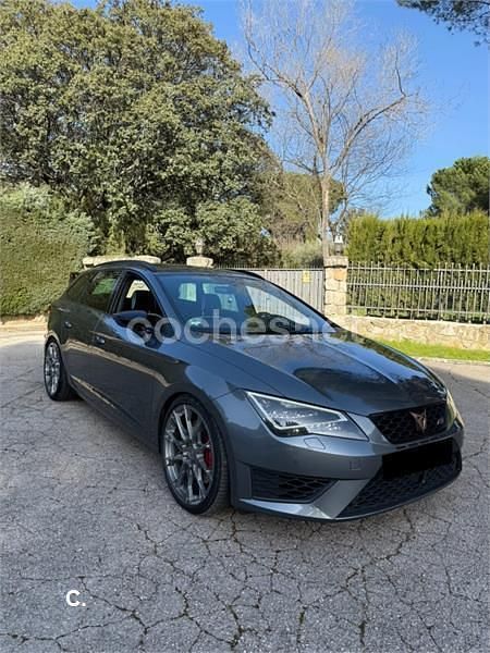 Usado Seat Leon ST CUPRA 290 CV (213 kW) 2016 Gris / plata Familiar