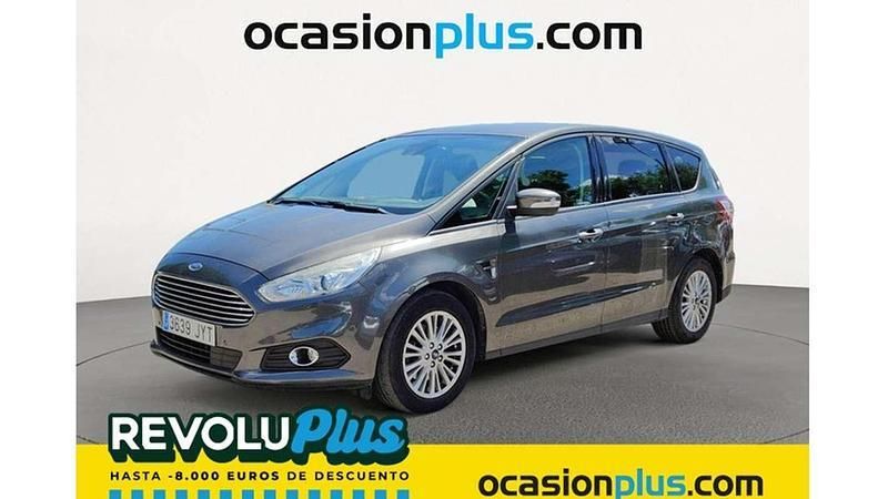 Gris Usado 2017 Ford S-MAX Trend Monovolumen | 17.990 € (Precio justo) - Imagen 1/4