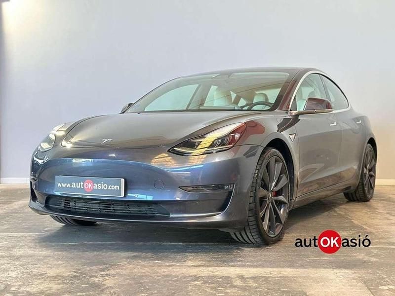 Gris Usado 2020 Tesla Model 3 Performance Berlina | 33.990 € (Caro) - Imagen 1/4