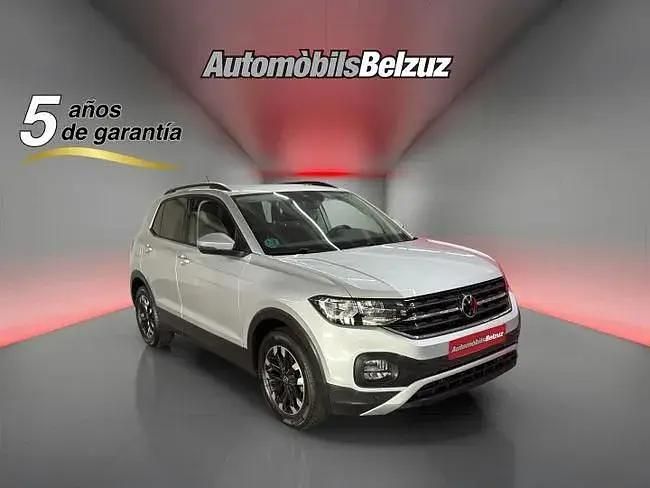 Usado VW T-Cross Advance 110 CV (80 kW) 2022 Gris SUV