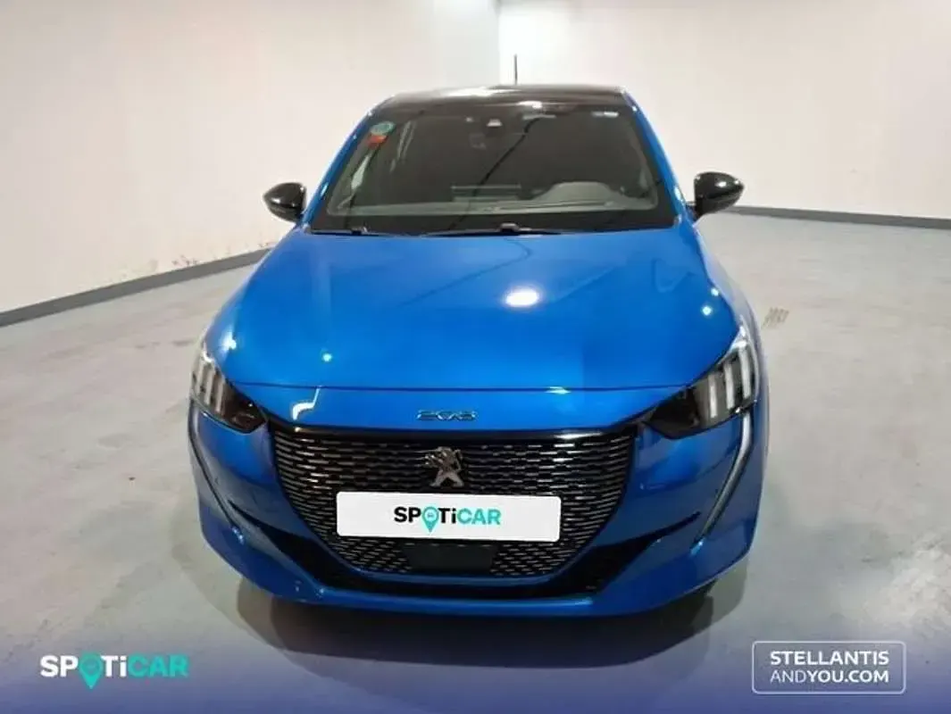 Usado Peugeot 208 GT 101 CV (74 kW) 2021 Azul Utilitario