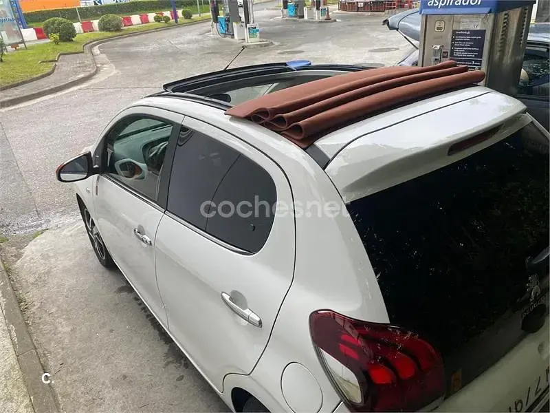 Occasion Peugeot 108 Roland Garros 82 ch (60 kW) 2018 Blanc Berline