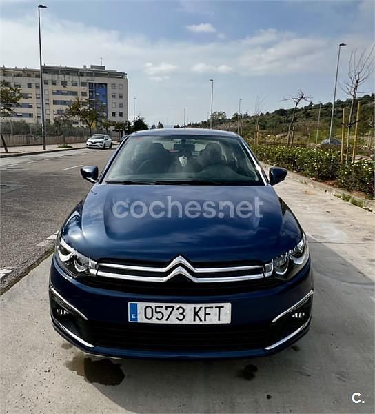 Usado Citroën C-Elysee I PureTech 82 CV (60 kW) 2017 Azul Berlina