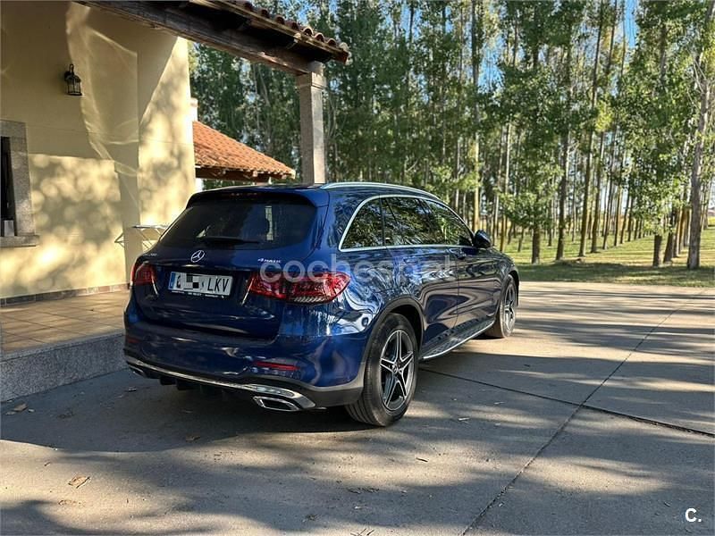 Usado Mercedes GLC200 163 CV (119 kW) 2020 Azul SUV