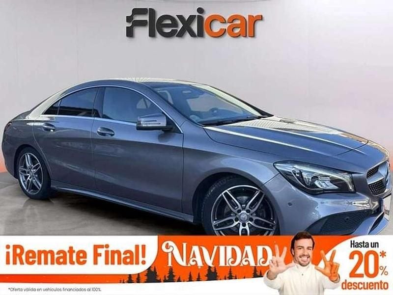 Gris Usado 2017 Mercedes CLA200 Coupe | 18.490 € (Precio justo) - Imagen 1/4