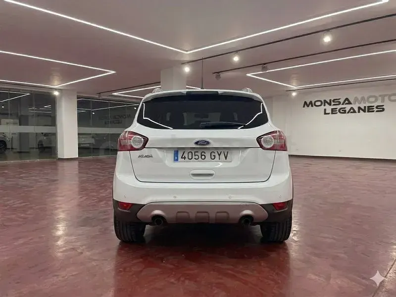 Brugt Ford Kuga Titanium 140 HK (102 kW) 2010 Hvid SUV