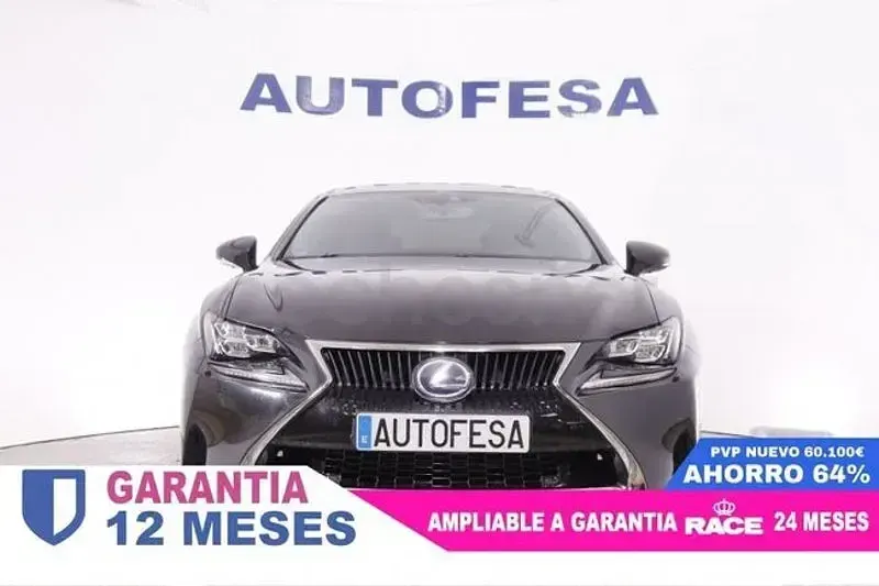 Usado Lexus RC300h Executive Line 223 CV (164 kW) 2017 Negro Coupe