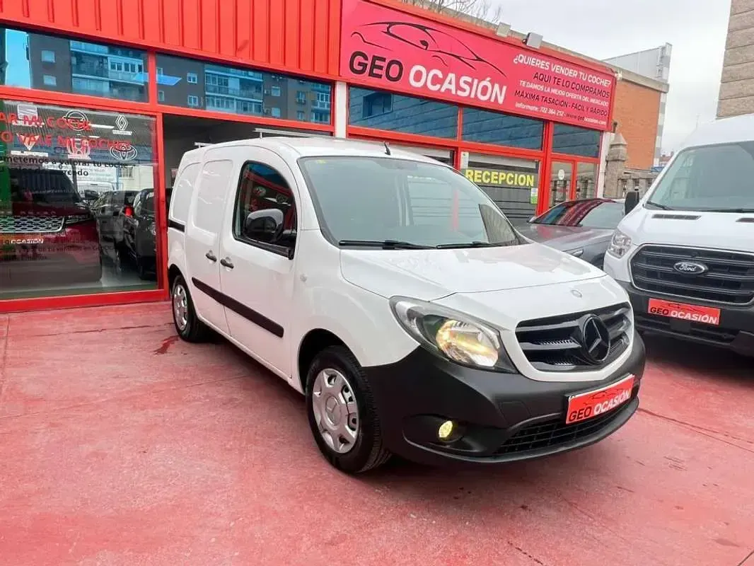 Usado Mercedes Citan 112 114 CV (83 kW) 2018 Blanco Van