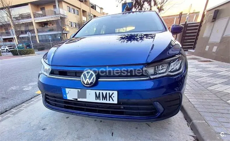 Usado VW Polo 95 CV (69 kW) 2024 Azul Utilitario