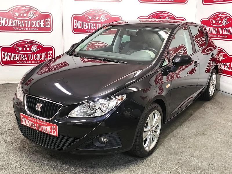 Usado Seat Ibiza Style 85 CV (62 kW) 2011 Negro Berlina