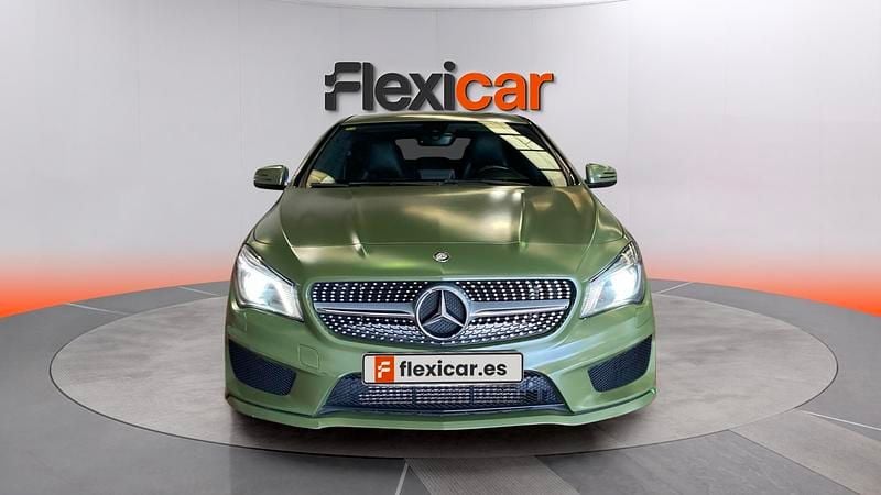 Usado Mercedes CLA200 136 CV (100 kW) 2015 Verde Berlina