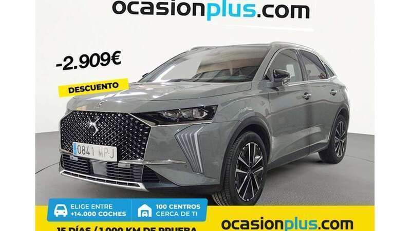 Gris Usado 2024 DS Automobiles DS7 Crossback Rivoli SUV | 27.910 € (Super precio) - Imagen 1/4
