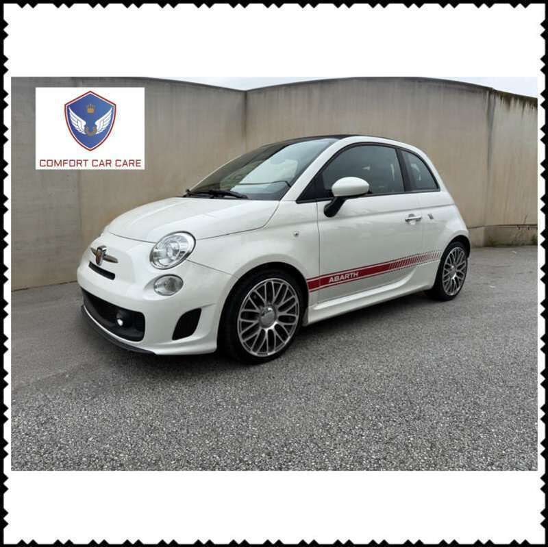 Blanco Usado 2015 Abarth 500C Descapotable | 13.900 € (Precio justo) - Imagen 1/4