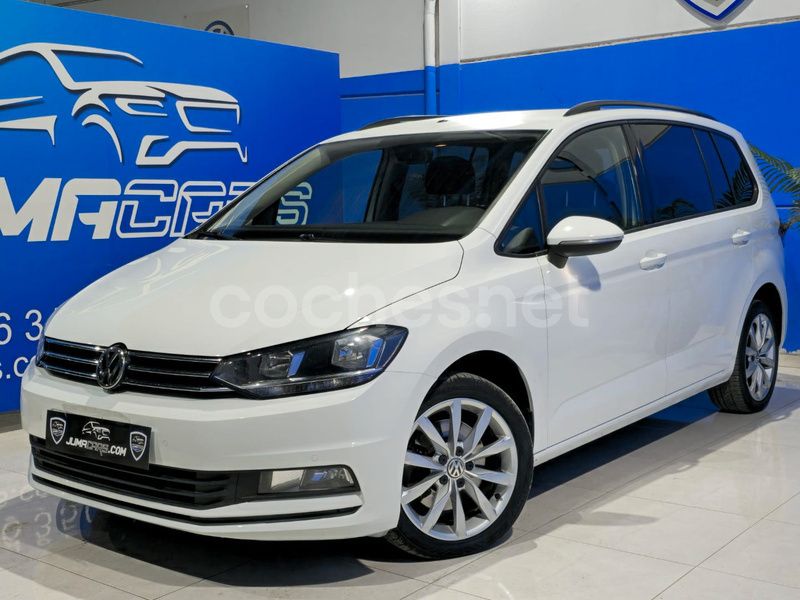 Blanco Usado 2017 VW Touran Sportline Monovolumen | 13.990 € (Super precio) - Imagen 1/4