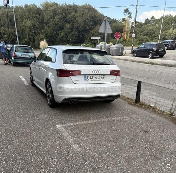 Usado Audi A3 S-Line 150 CV (110 kW) 2016 Blanco Berlina