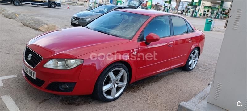 Rojo Usado 2010 Seat Exeo Sport Berlina | 8000 € (Precio justo) - Imagen 1/4